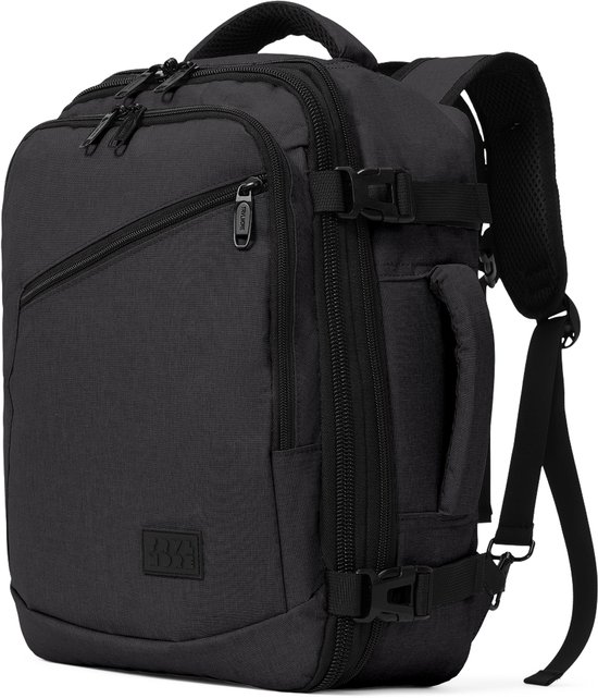 TRVLMORE 25L Reistas - Handbagage Rugzak - Underseater - Rugtas - Past Binnen 40x30x20 - Weekendtas - Spatwaterdicht - Dames en Heren - Antraciet
