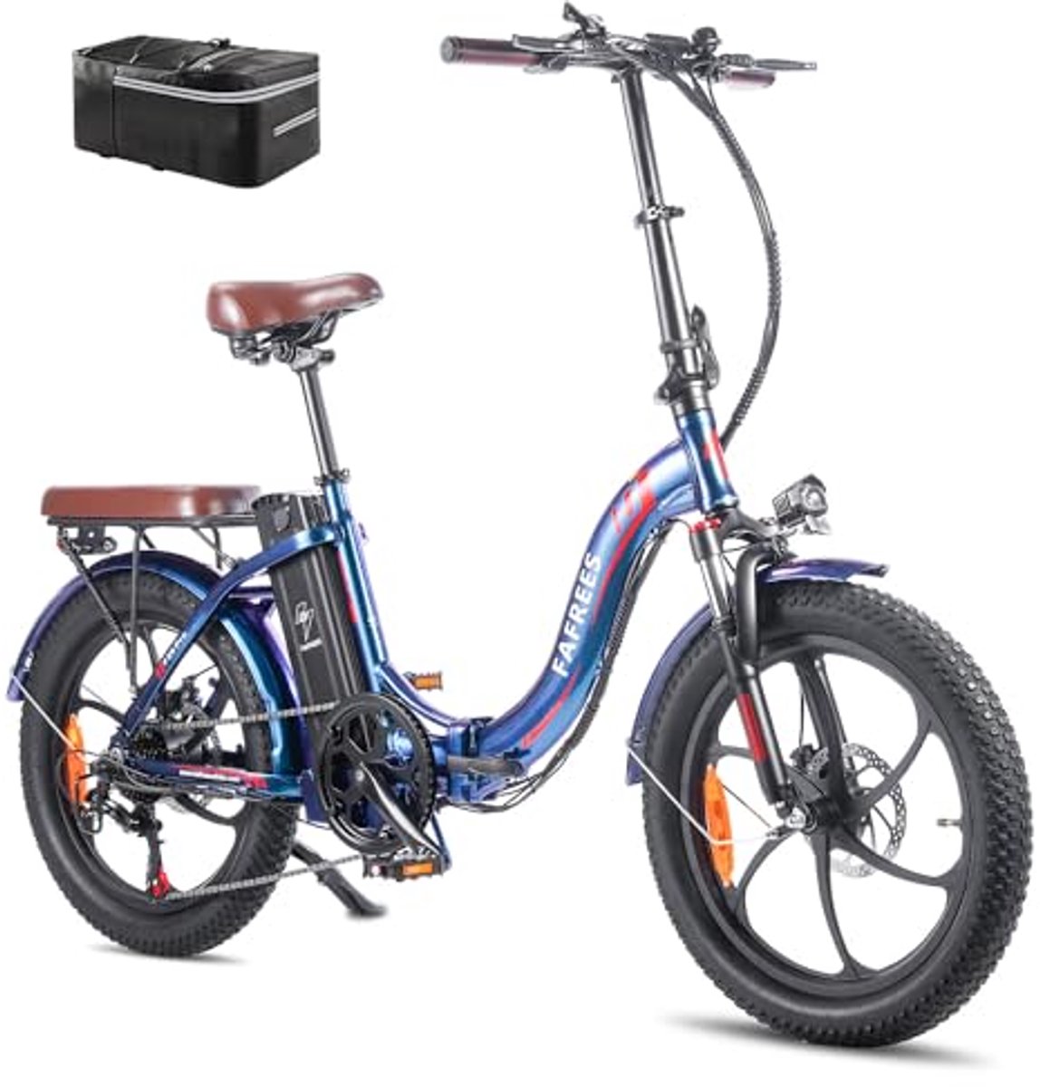 Opvouwbare elektrische fiets 20 inch met krachtige 250W motor en lange accu levensduur