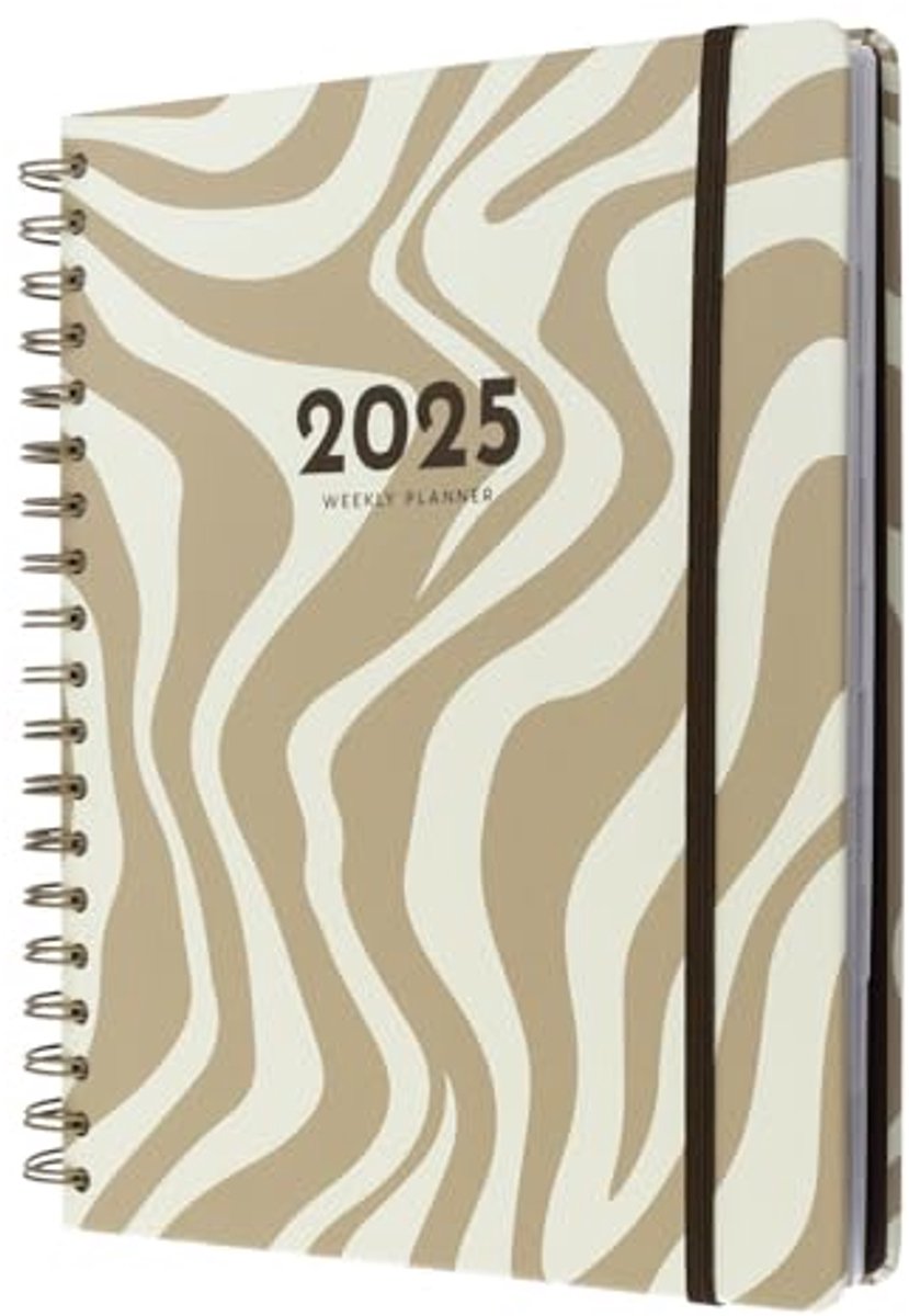 Marble Cake Weekagenda 2024-2025 - 17 maanden weekplanner en afspraakplanner