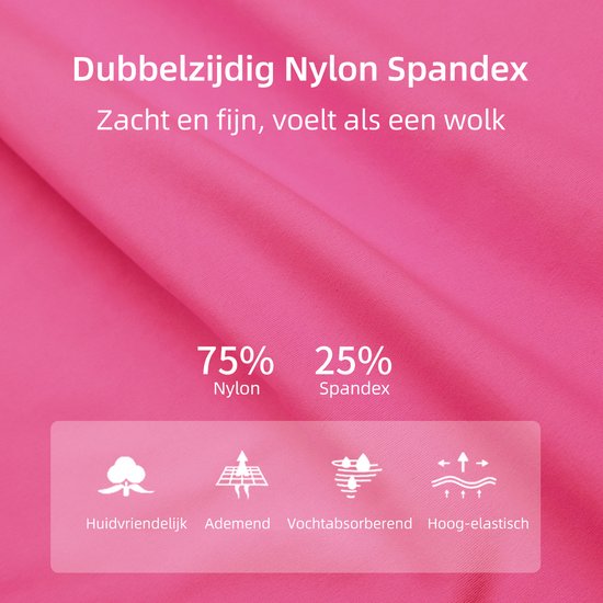 Gloovon® - Sportlegging dames - Sportkleding dames - Shape legging - Hoge taille - Sportbroek dames - Geschikt voor fitness en yoga - yoga legging dames - Hardloopbroek dames - Maat L - Zwart van Gloovon® — afbeelding 3