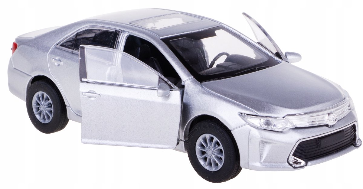 Welly Toyota Camry 2016 Modelauto Metaal Schaal 1:34-39 Zilver