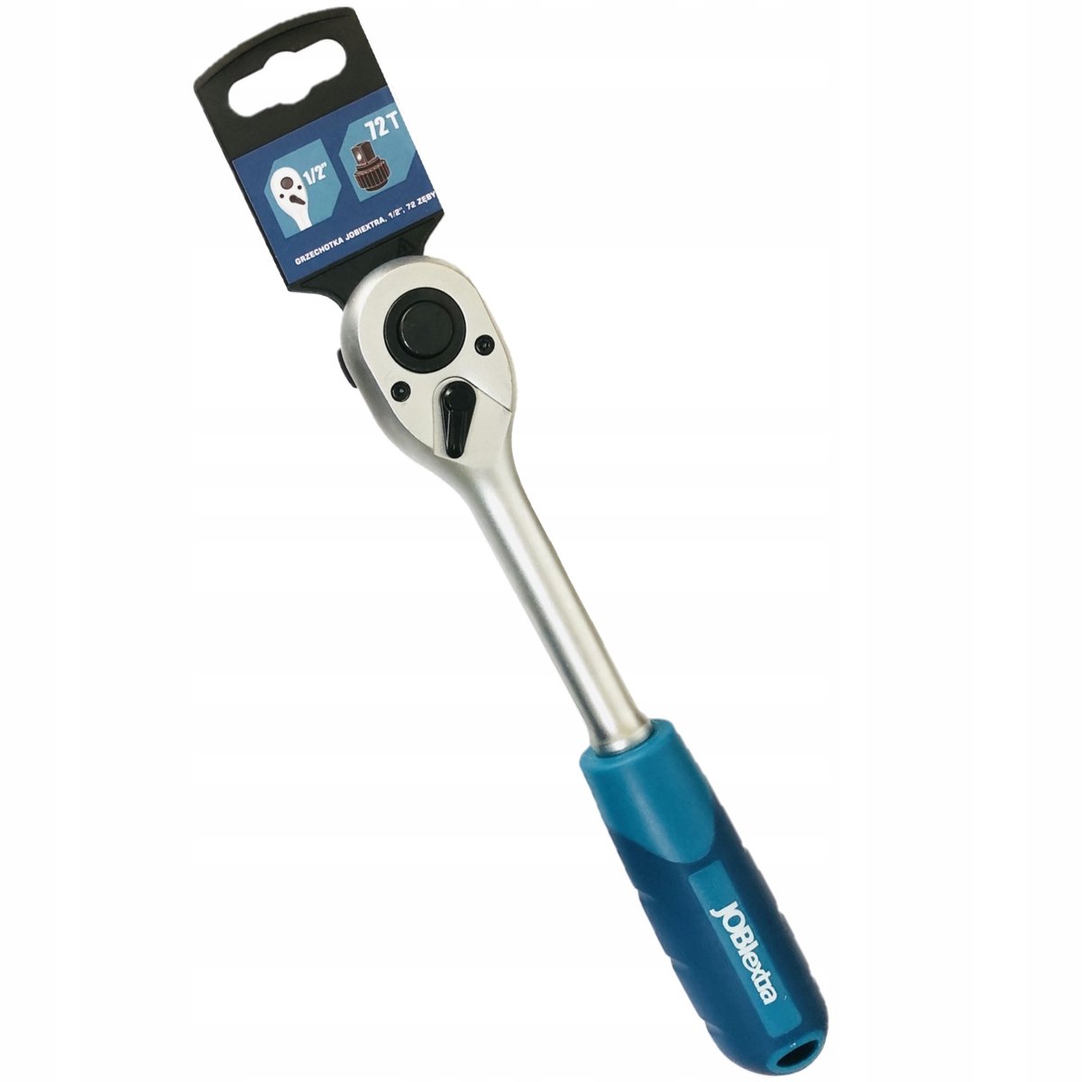 Jobi Ratelsleutel 1/2" 72 Tanden, 5° Hoek