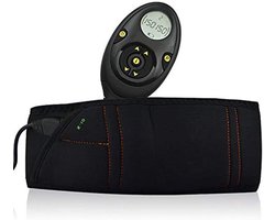 JeiibrZui Ems Buiktrainer - Usb Spierstimulator - 10 Modus En 150 Intensiteitsniveaus Voor Vetverbranding En Training - 1 Stuk - Algemeen Gebruik Zwart