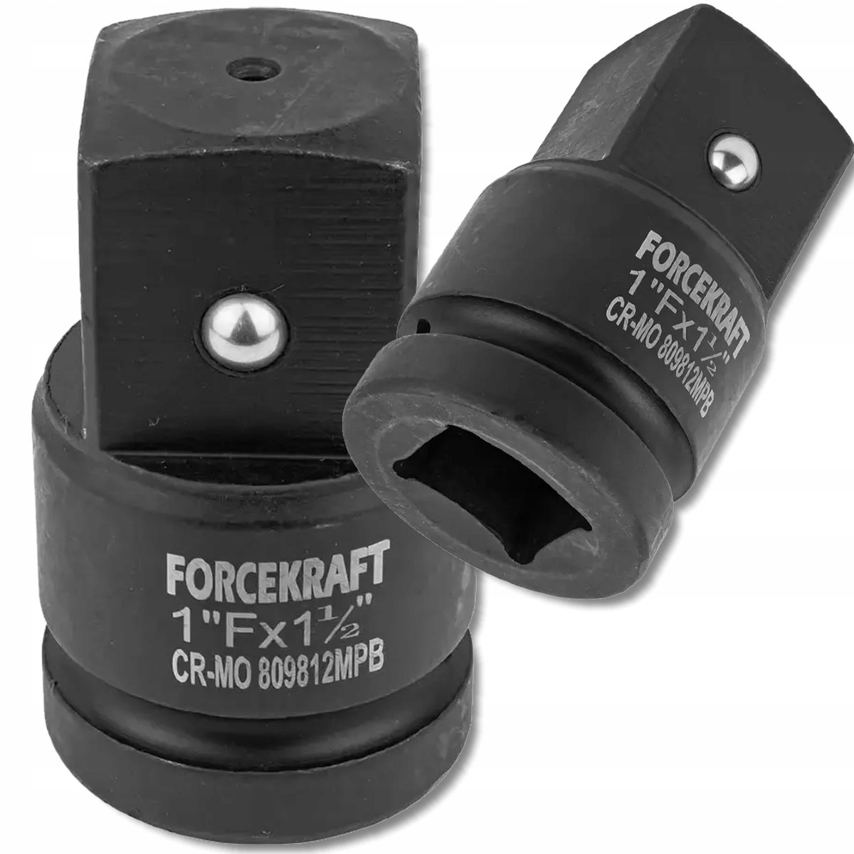 Forcekraft Serie - Impact Adapter - 1 inch naar 1.5 inch - Chrome Vanadium Staal - Corrosiebestendig