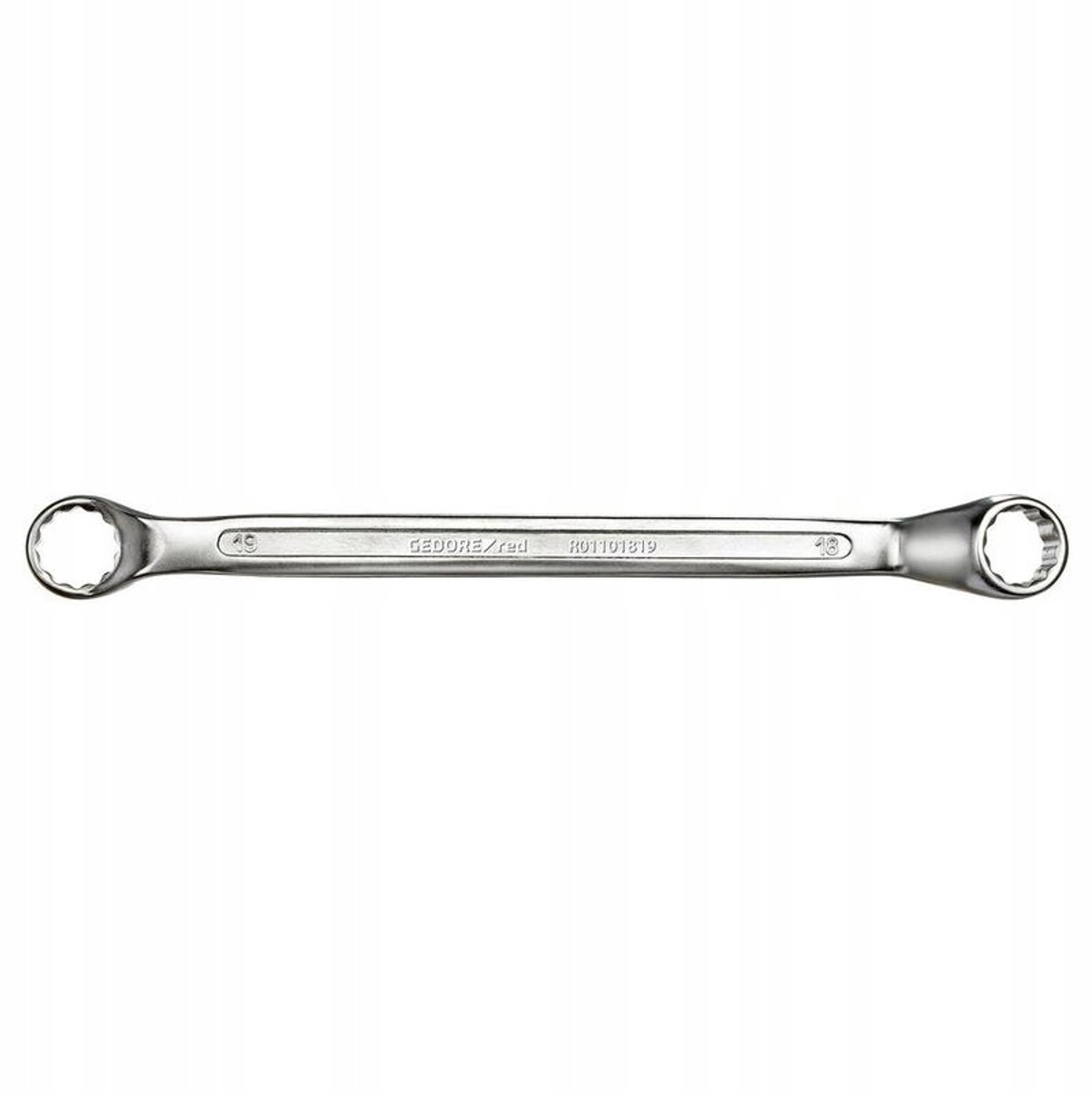 Dubbele ring-/dopsleutel 20x22 mm, 302 mm, GEDORE ROOD