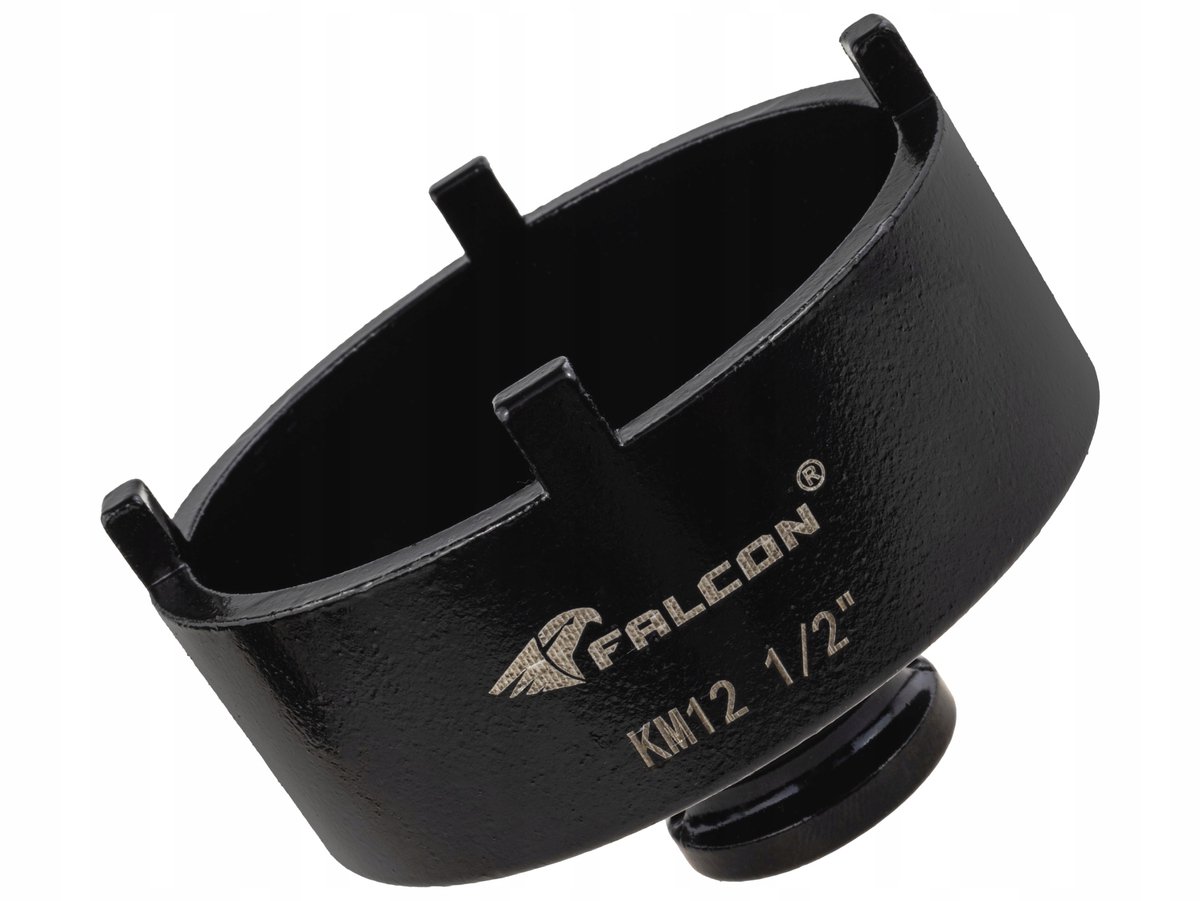 Kroonringsleutel KM12 1/2" - Chroom-vanadiumstaal