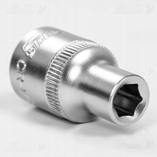 KS Tools 917.2425 1/4 Dopsleutel, zeskant met kniegewricht, 10mm