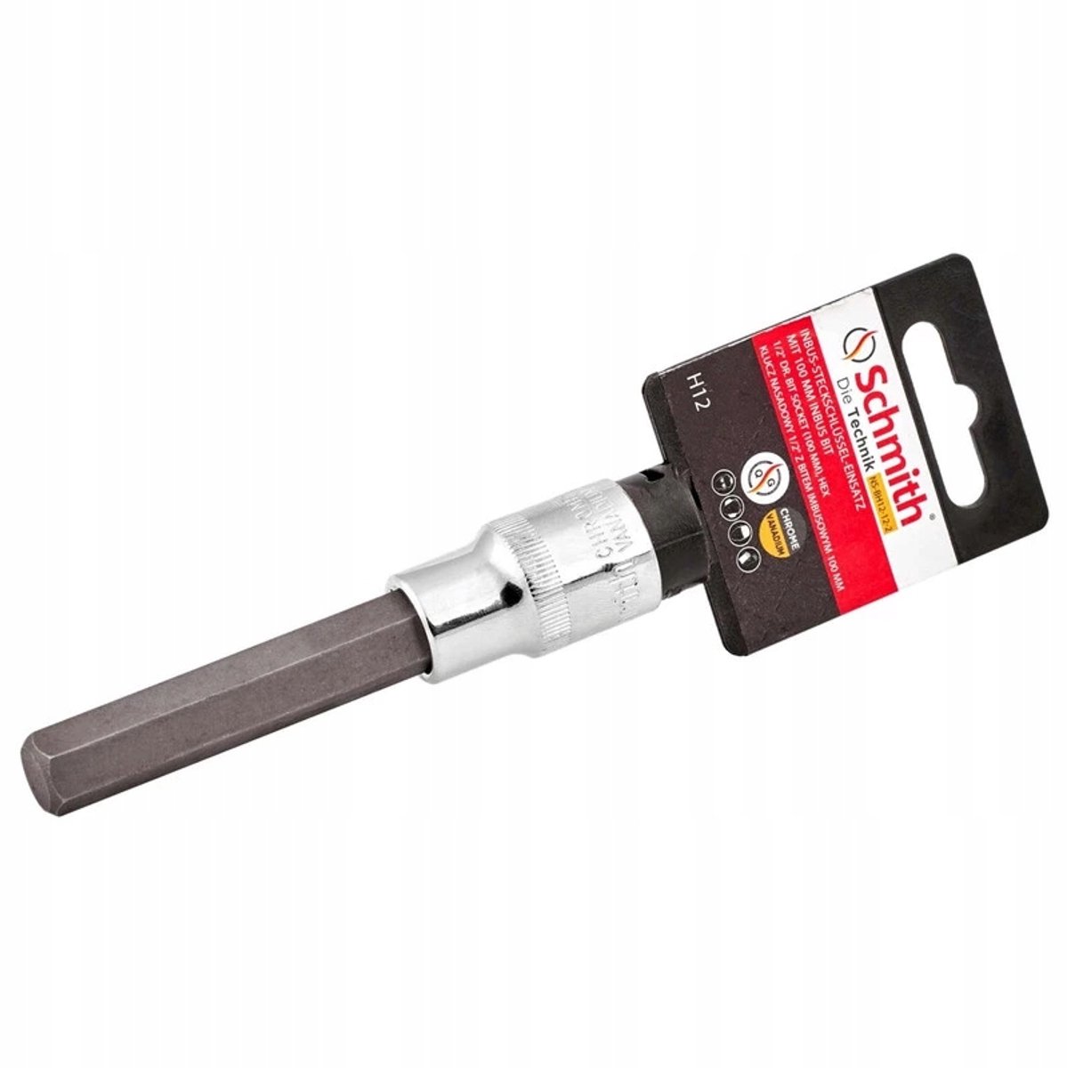 Schmith 1/2" Dopslagsleutel met Inbus Bit E6