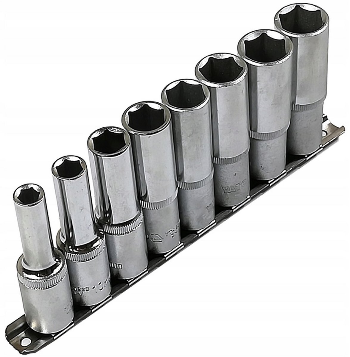 Yato Lange Dopset 1/2" 8-19mm - Professioneel Gereedschap