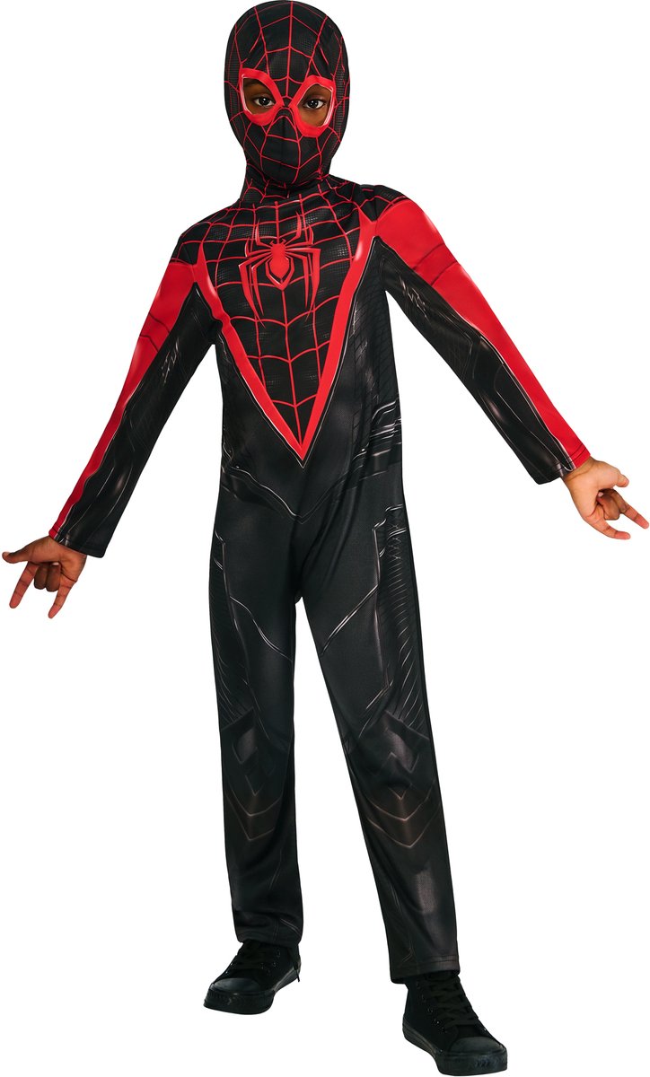 Miles Morales Gamerverse Kinderkostuum - Rubies - Maat 5-6 Jaar