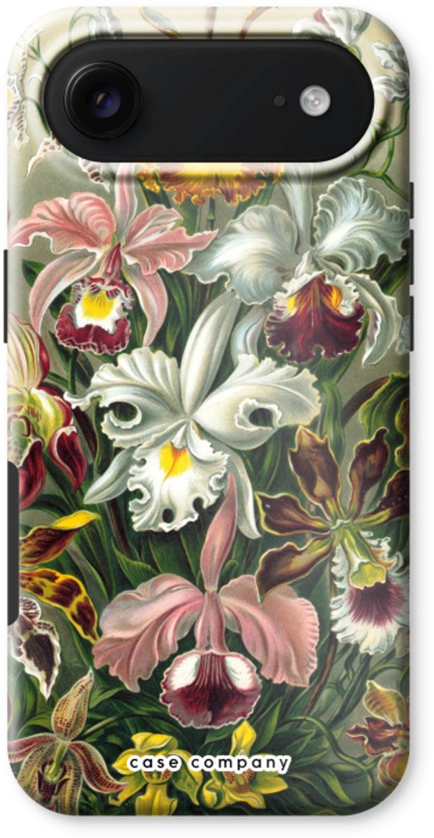Case Company® - Hoesje geschikt voor iPhone Air hoesje - Haeckel Orchidae - Tough Case - Maximale Bescherming alle Kanten en Schermrand