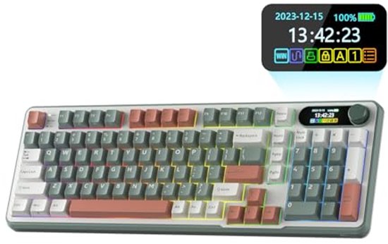 Nuphy Air75 v2 QMK/VIA Mechanisch Toetsenbord, 75% Low Profile