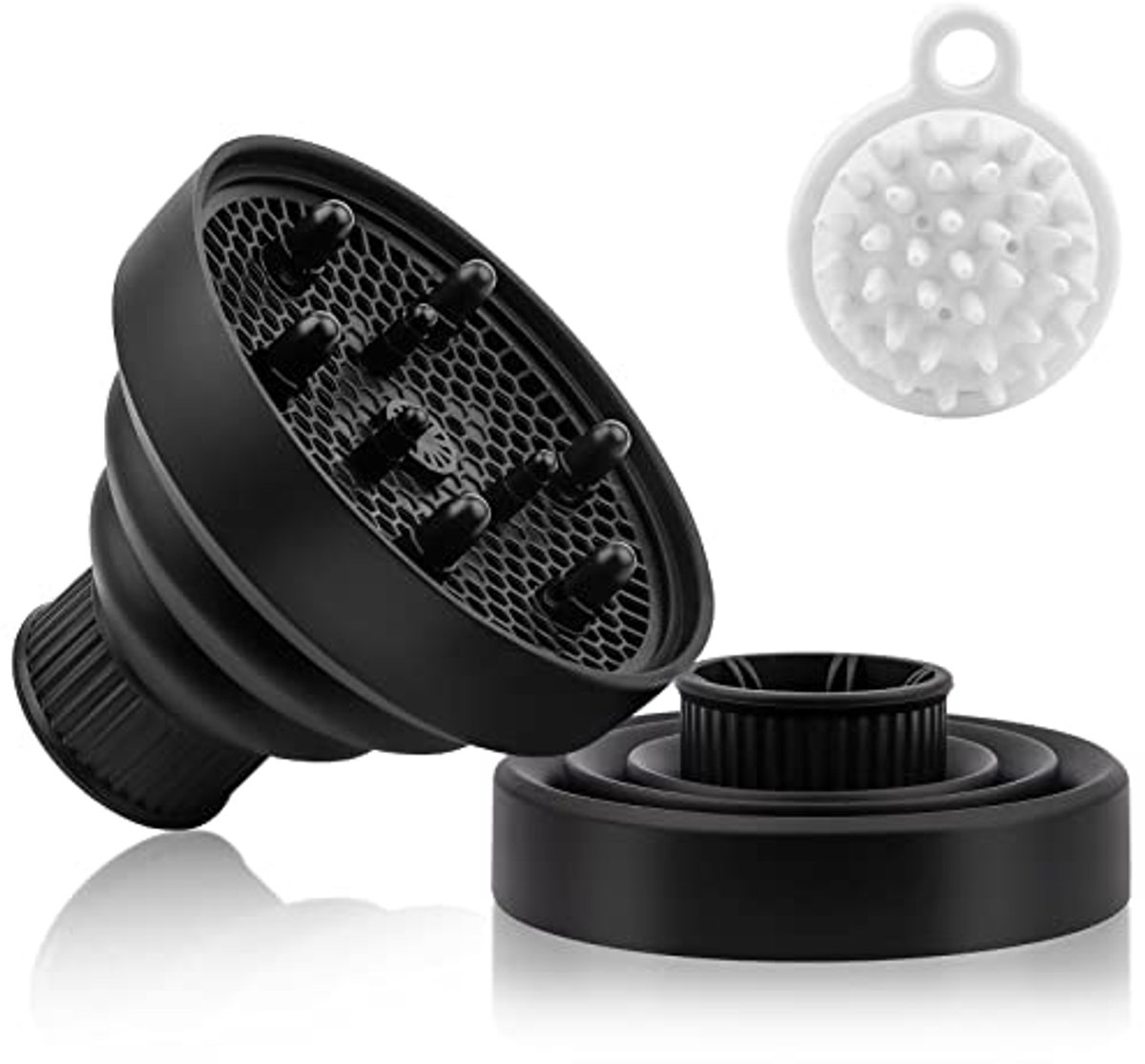 Haardiffuser voor Krullend en Golvend Haar - Ideaal Accessoire voor Heren en Dames