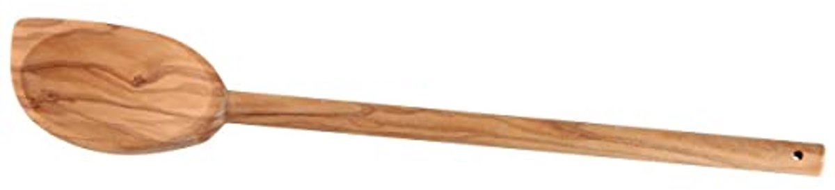 Houten Kooklepel van Olijfhout - 30 cm, Duurzaam en Elegante Keukenhulp