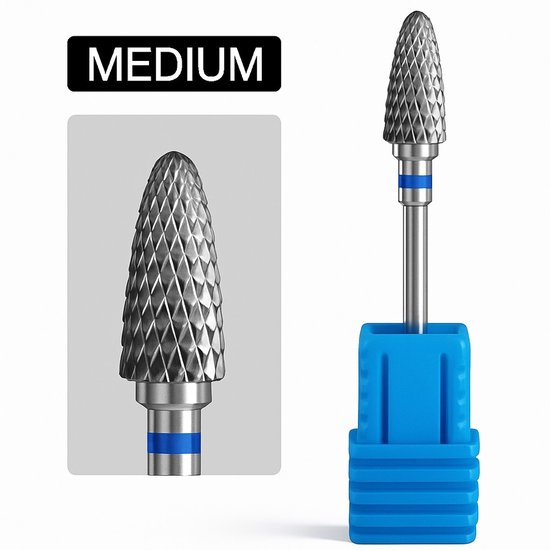 Goodbitz® - Bitje Nagelfrees - 1 stuk - Flame Bit - Bitjes set - Bitjes nagelfrees - Bitjes nagelfrees Tungsten - Nagelbitjes - Opzetstukken nagelfrees