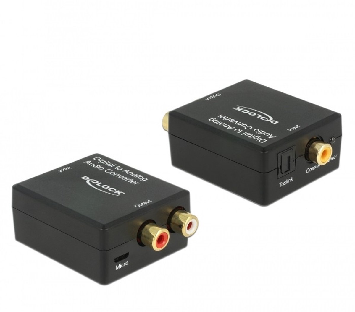 DeLOCK digitaal naar analoog audio converter (DAC) / High-Res audio