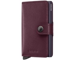 SECRID Miniwallet Original Portemonnees Dames - Bordeaux - Maat ONESIZE