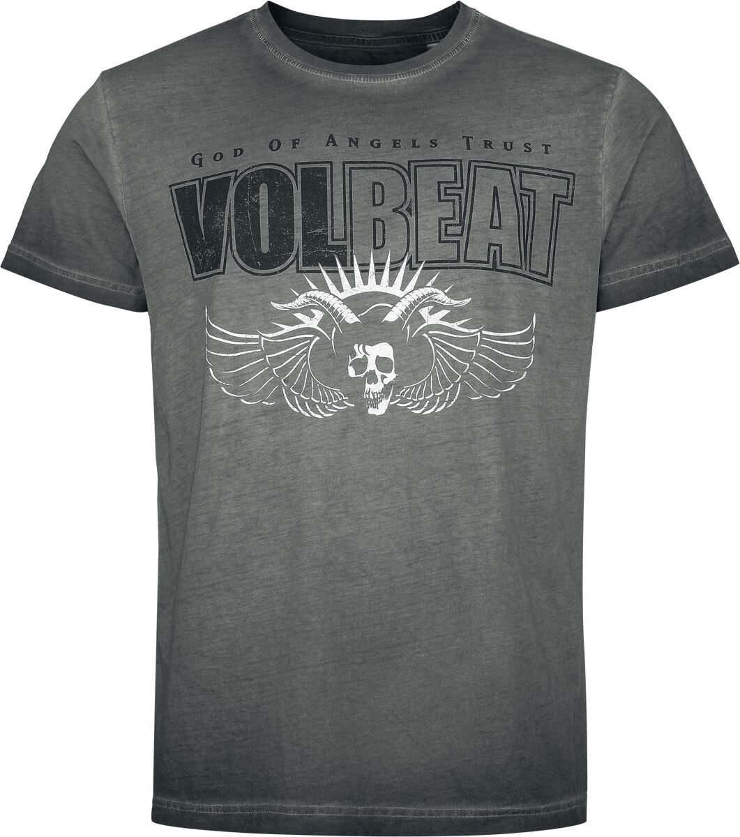 Volbeat Logo Heren T-shirt - grijs - 3XL