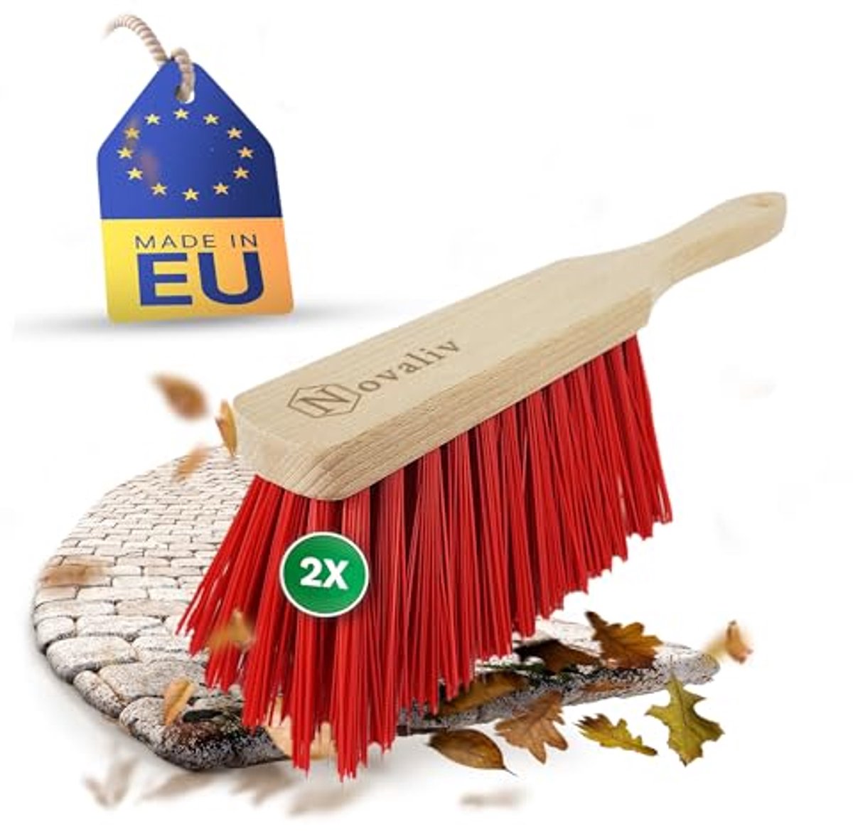 Image of 2 x Elaston Handveger voor Buitengebruik – Handveger voor Grof en Nat Vuil, Perfect voor Camping en Caravan