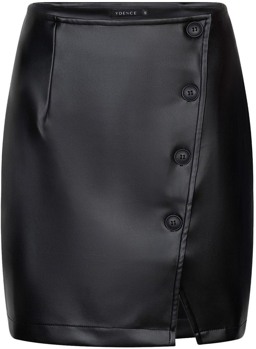 Ydence Skirt Lilo Dames - Korte rok - Zwart - Maat XL
