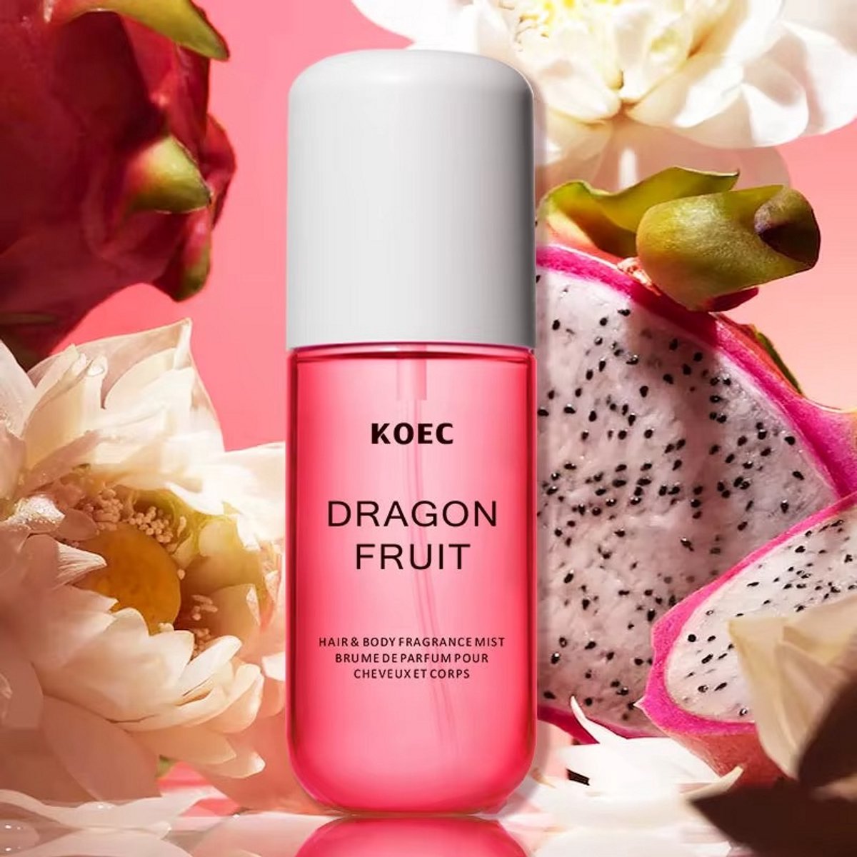 Haarparfum 50ml – Dragon Fruit – Fruitige & Exotische Geur – Hair Perfume – Haarparfum – Haarmist met Castor Olie