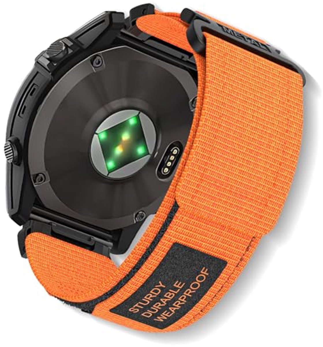 23 mm Nylon Sportarmband voor Garmin Horloges - Compatibel met Fenix, Forerunner en Instinct Modellen