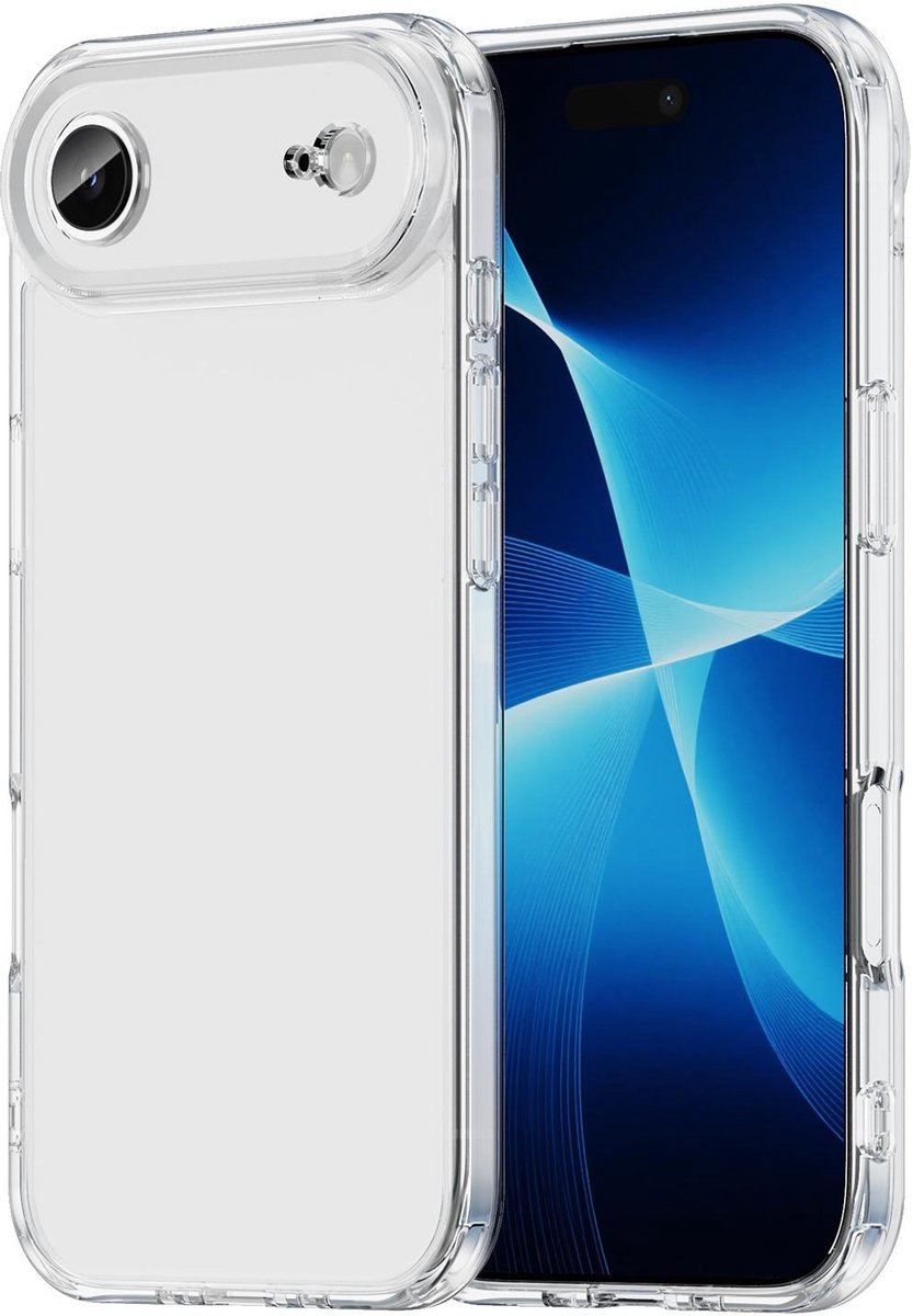 Hoesje geschikt voor Apple iPhone Air - Phonesta HybridAir Back Cover - Transparant