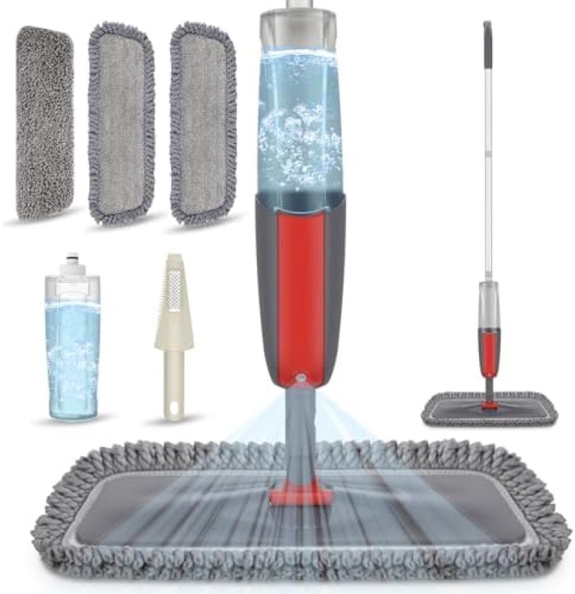 PromoHome Microvezel Spray Dweilset voor Vloerreiniging