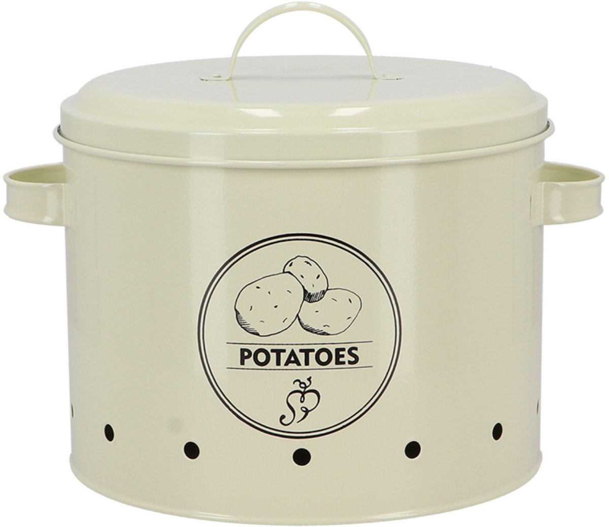 Voorraadblik voor aardappelen - 6,3 liter