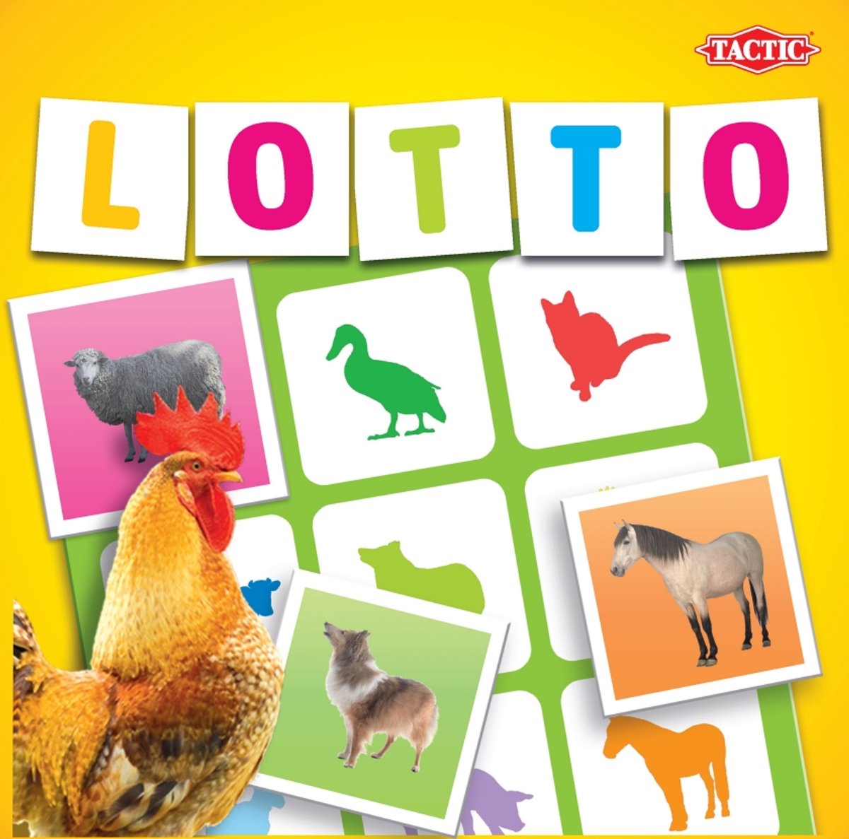 Tactic Lotto Boerderijdieren – Kaartspel – Zoek & Vind – Familiespel – 2-4 spelers – Vanaf 3 jaar — afbeelding 17