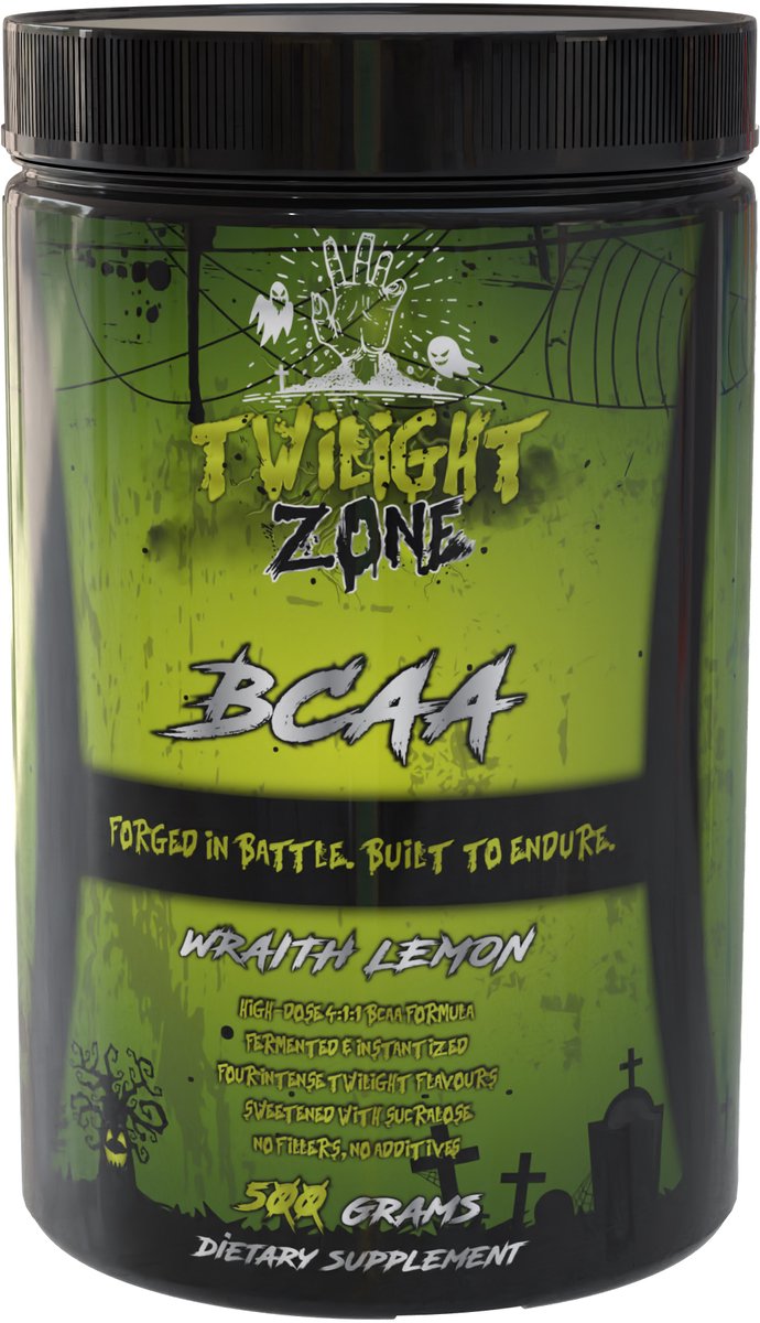 TwilightZone Nutrition BCAA 4:1:1 – Wraith Lemon – 500g (33 Servings)