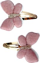 Baby Haarspeldjes met bloemen - Buttterfly belle