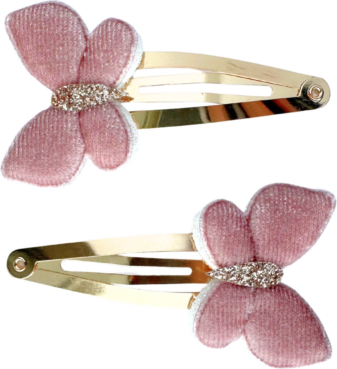 Haarspeldjes met bloemen - Butterfly belle