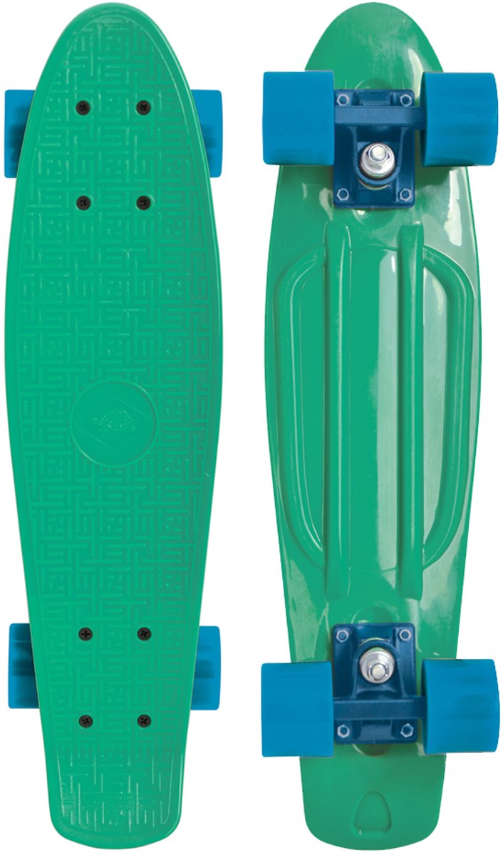 Schildkröt skateboard retro Native stevig funwiel voor kids en volwassenen. Veelkleurig