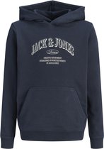 JACK & JONES JUNIOR - JJEDENVER LOGO SWEAT HOOD SN JNR Jongens Trui