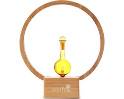 Nebulizer - Aroma diffuser zonder water - Etherische olie - Aromatherapie - Hout Rond