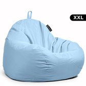 Casacomfy – Pear XXL – Pouf – Bleu clair – Adultes – Résistant à l'eau