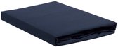Ambiante Jersey - Hoeslaken - 90x200/210 - Donker Blauw