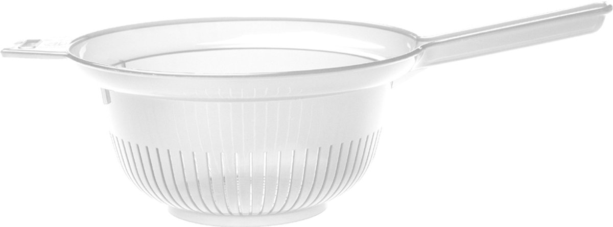 Keukenzeven, diameter 220 mm, wit