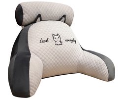 Elkuaie Leeskussen – Ergonomisch ontwerp – Verstelbare halssteun - 45 x 22 x 50 cm - 1 Stuk