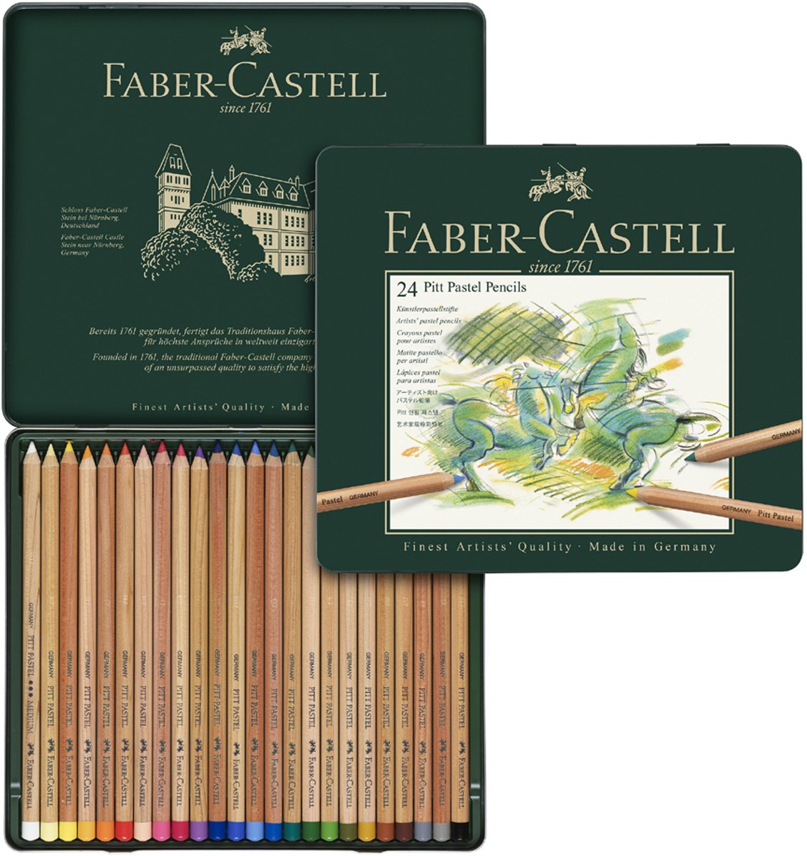 Faber-Castell pastelpotloden - Pitt - 36 stuks - FC-112136 — cadeau in Hobby - foto 7