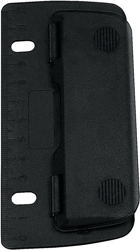 Pocket 2-gaats perforator zwart