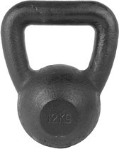 Tunturi Kettlebell - 12 kg - Zwart - Incl. gratis fitness app