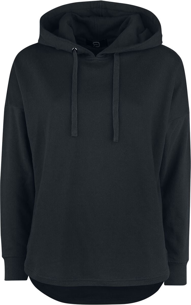 R.E.D. Rock-Engineered Design Zwarte basic trui in oversized look - Dames - XXL