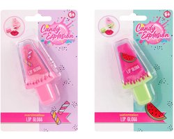 Canenco lipgloss speelgoed Create It! Candy Explosion Fruit multi kleuren.
