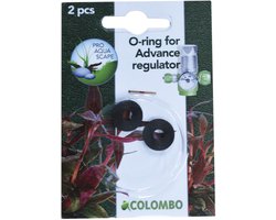Colombo Co2 Advance Drukregelaar O-Ring 10x7x1 cm Zwart 2 stuks