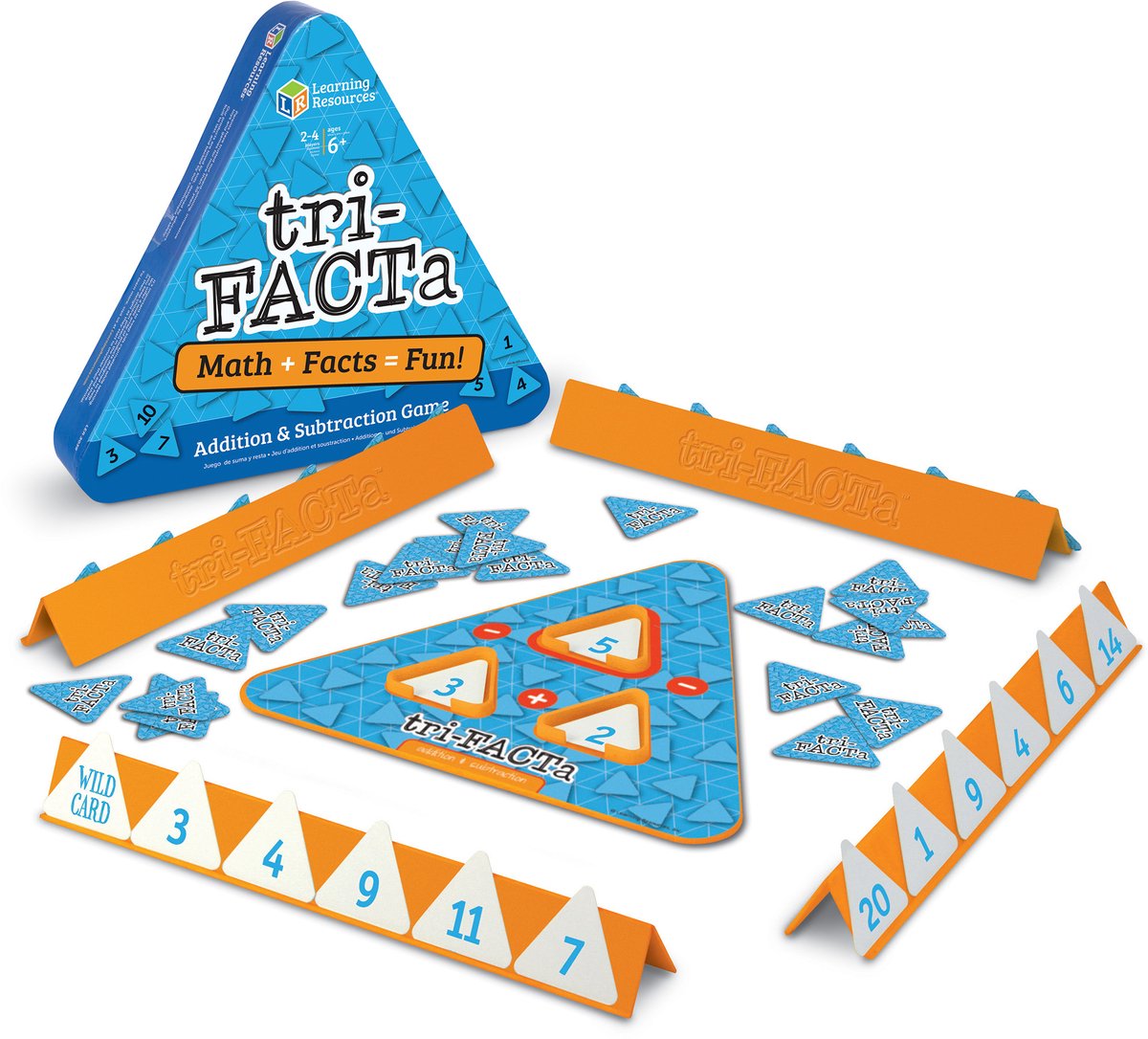 Learning Resources Tri-facta - optellen & aftrekken - 6+