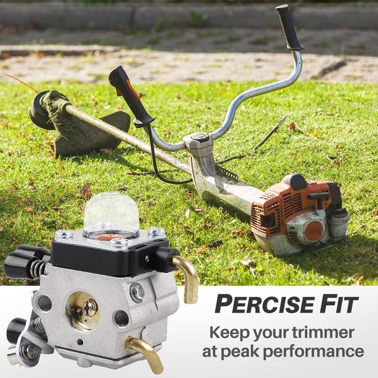 Geschikt voor carburateurset STIHL FS38 FS55RC bosmaaier 4140-120-0619 van geschikt-voor — afbeelding 2
