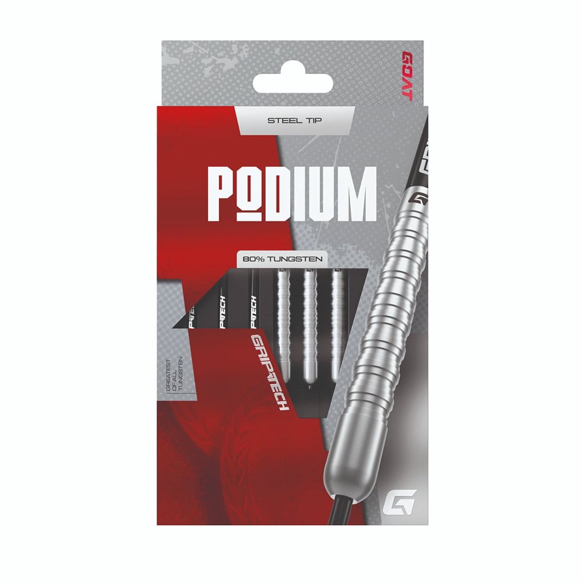 GOAT Podium Silver 80% - Dartpijlen 24 Gram