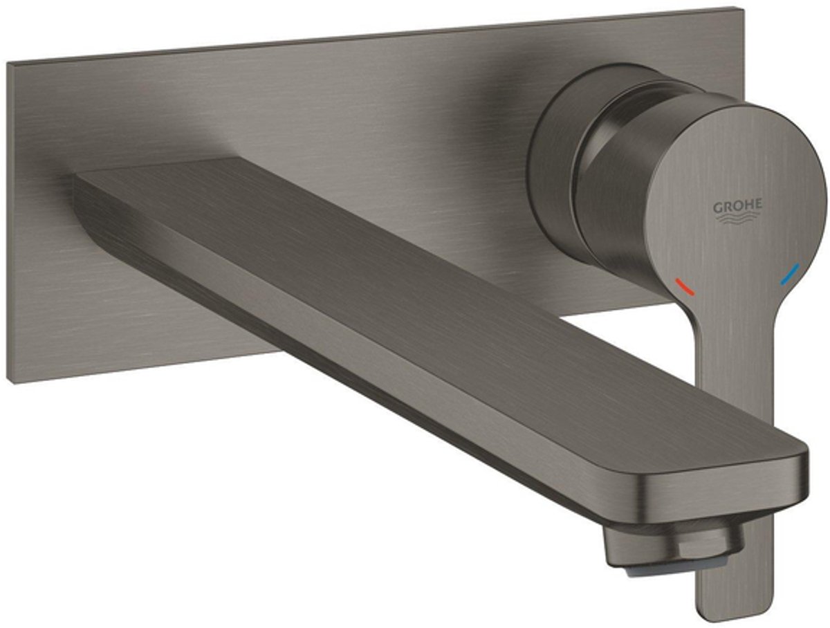 GROHE Lineare L-Size Tweegats Wastafelmengkraan Wand